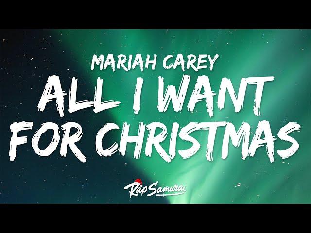 Mariah Carey - All I Want For Christmas Is You  (Lyrics)