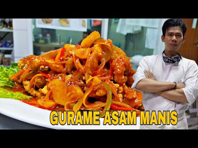 Gurame asam manis, style restauran bintang lima || ala Nanang kitchen