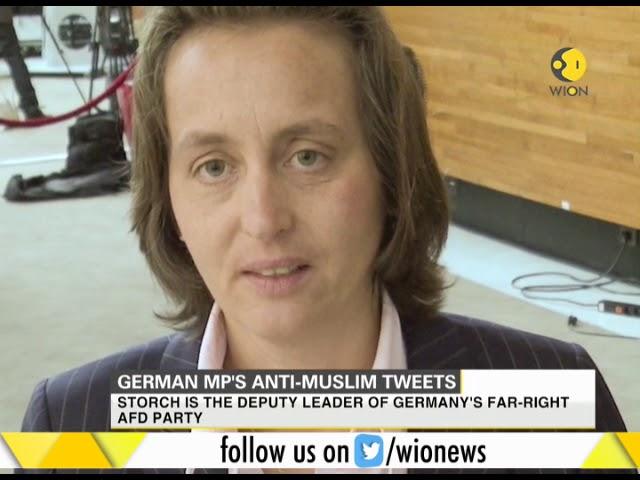 German AfD leader's anti-Muslim tweets