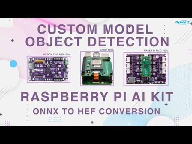 Raspberry Pi AI Kit - Custom YOLOV8 Object Detection