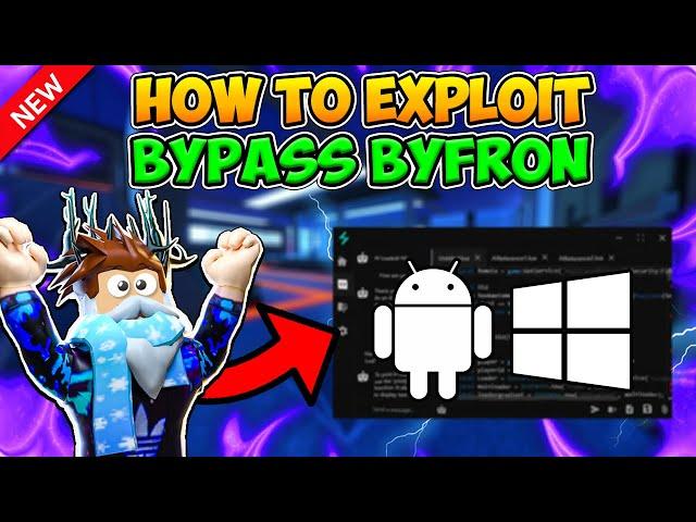 [NEW] How To Exploit in 2024 | BYFRON BYPASS - PC Roblox Script Executor