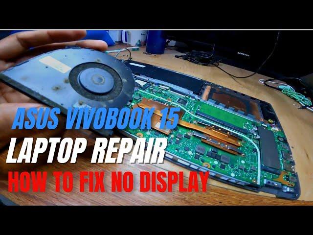 Asus Vivobook 15 Laptop | No Display |Fix Repair Hinge and Frame LCD
