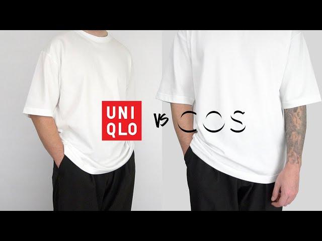 UNIQLO vs COS | Best Oversized T-Shirt | Men's Fashion