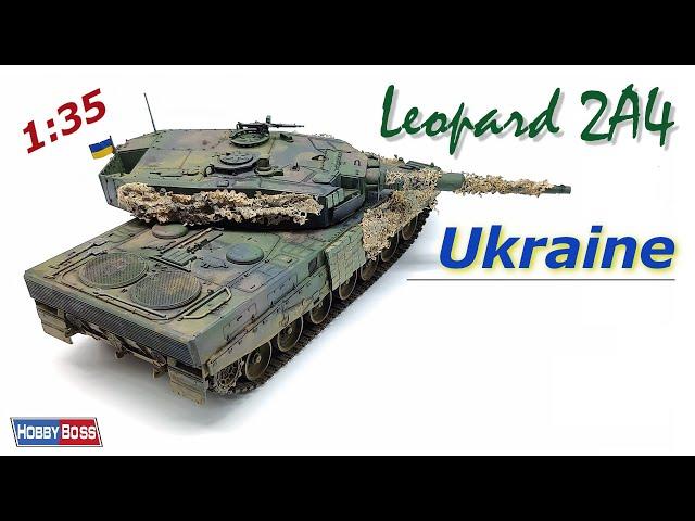 Leopard 2 A4 Ukraine Reactive Armor / Reaktivpanzerung - 1/35 - Hobby Boss