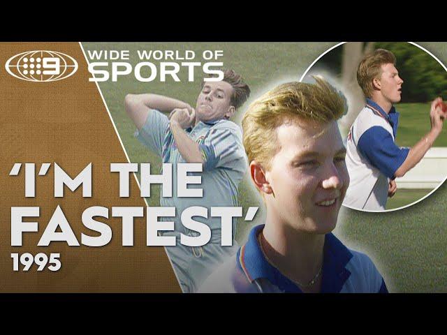 Promising youngster Brett Lee tries to break from older brother’s shadow | Wide World of Sports