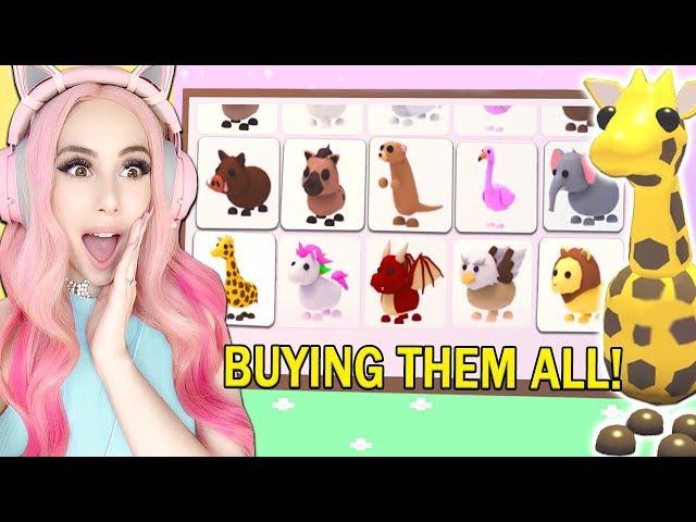 I BOUGHT ALL The NEW SAFARI Pets In Adopt Me! Brand NEW Adopt Me Pet Safari Update