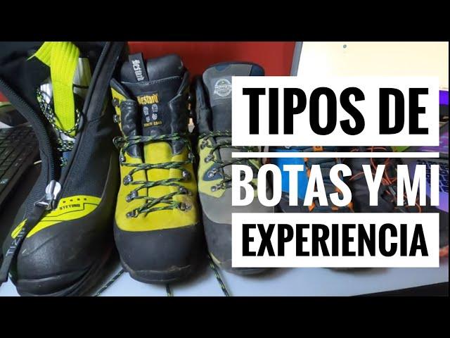 Tipos de BOTAS de MONTAÑA, sus USOS y MI EXPERIENCIA con cada una