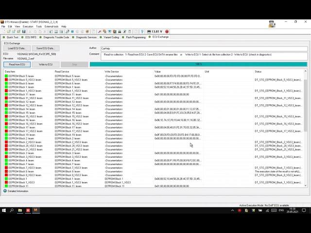 dts monaco vgsnag eeprom exchange