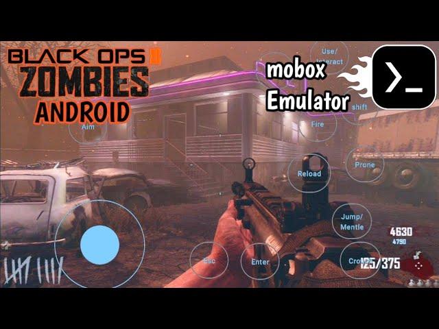 Call Of Duty Black Ops 2 zombie Mobox emulator for Android