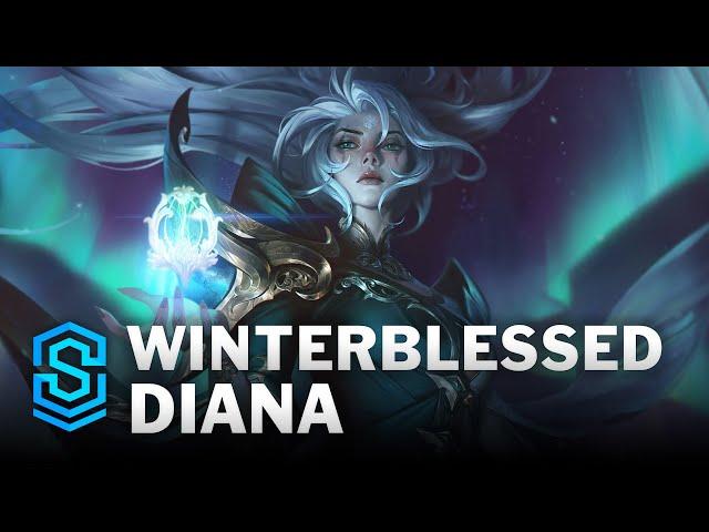 Winterblessed Diana Skin Spotlight - League of Legends