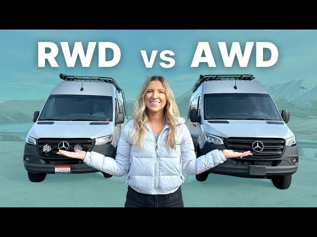 Is the AWD Sprinter Van Worth It? AWD vs RWD Mercedes Sprinter Van