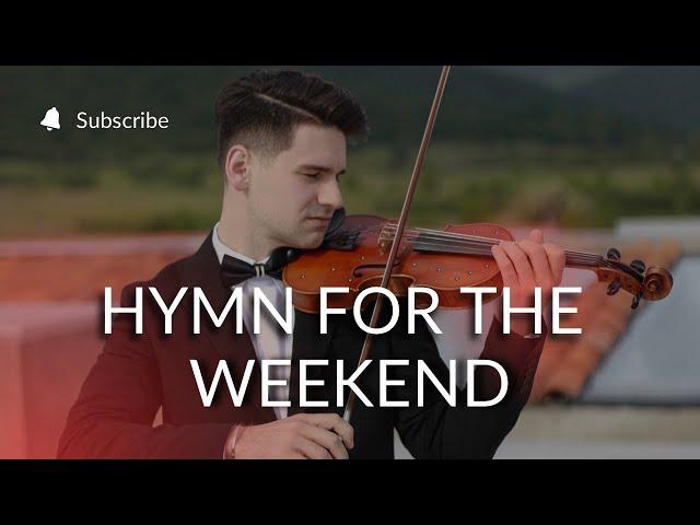 Hymn for the weekend - Coldplay LIVE violin cover by David Bay