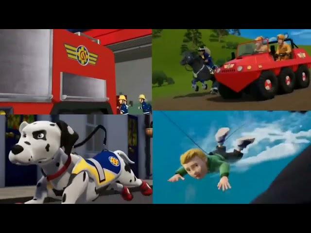 Fireman Sam Season 14 Intro Original, V2, V3 and V4 Comparison