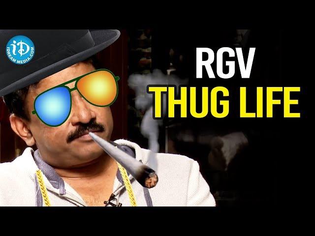 RGV Thug Life And Funny Moments | Ram Gopal Varma Thug Life | iDream Telugu Movies