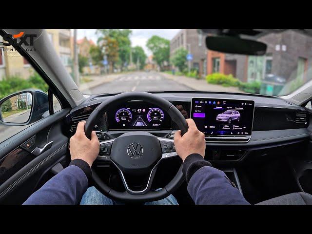 NEW 2024 Volkswagen Tiguan [ 1.5TSI 130hp LIFE spec. ] | POV Test Drive | Consumption information