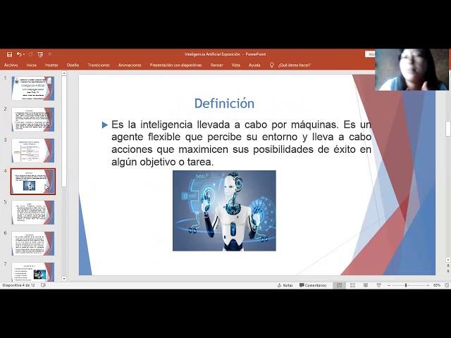 Exposicion sobre Inteligencia Artificial