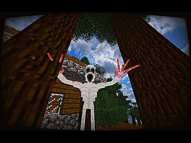 Minecraft but it's a PS1 Horror Game