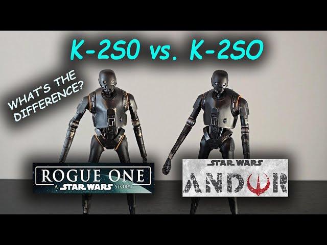 Star Wars Black Series K-2S0 (Andor) Comparison & Overview