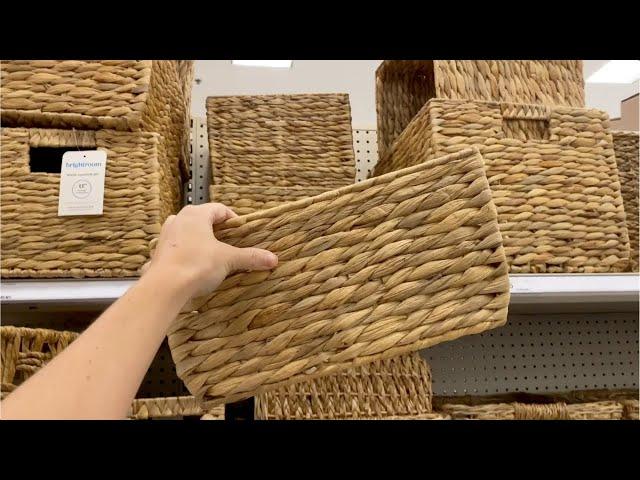 The hottest new DIY trend using Target wicker baskets!