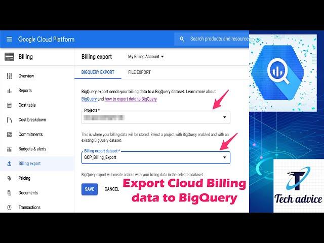 BigQuery Billing Export | Export Cloud Billing data to BigQuery