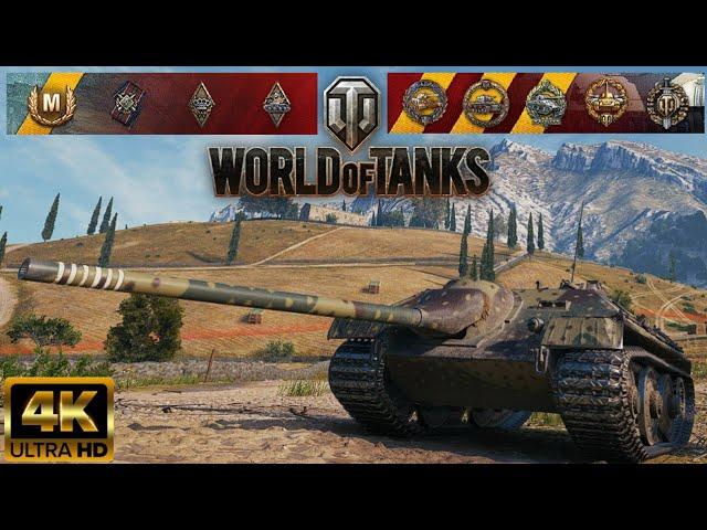 E 25 - Cliff map - 9 kills - 5,2k damage Kolobanov World of Tanks replay 4K