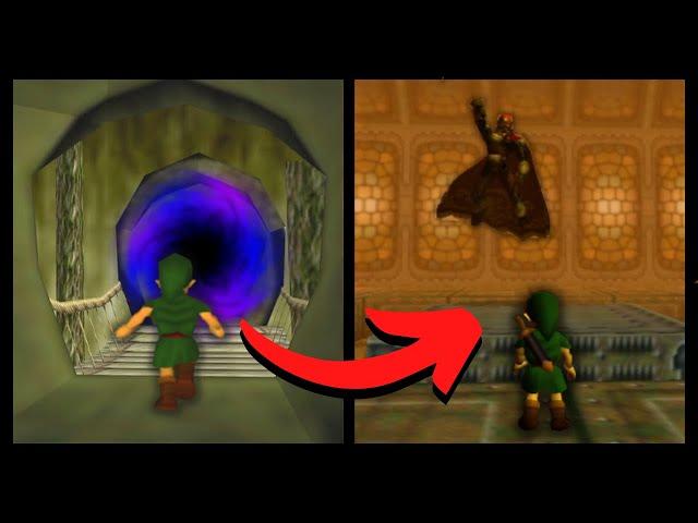 Ocarina of Time but Every Single Loading Zone is Randomized