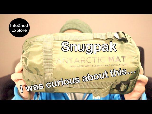 Snugpak Antarctic Mat. Is it better insulating than a roll mat?