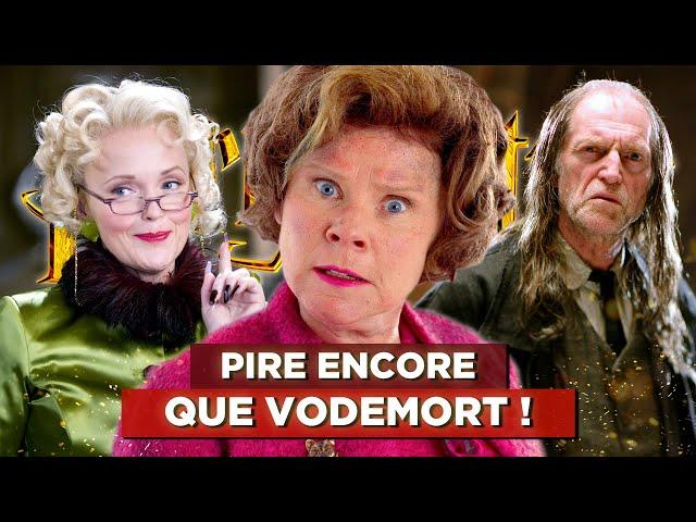 TOP 7 des PIRES PERSONNAGES dans HARRY POTTER