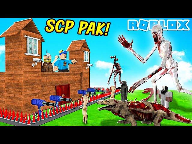 KITA BUAT RUMAH ANTI SCP LEVEL 100 DI ROBLOX!!