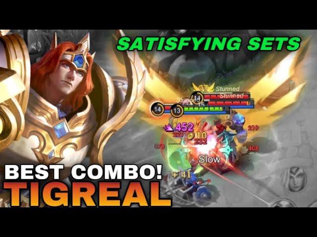 GOD MODE!!! TIGREAL BEST MONTAGE SET SATISFYING | TIGREAL MLBB