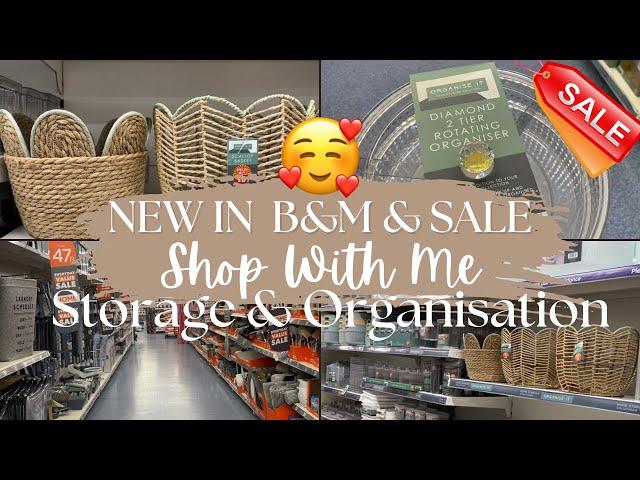  NEW IN B&M‼️ STORAGE & ORGANISATION IDEAS | COME SHOP WITH ME | FEBRUARY 2025 | COSY CORNER