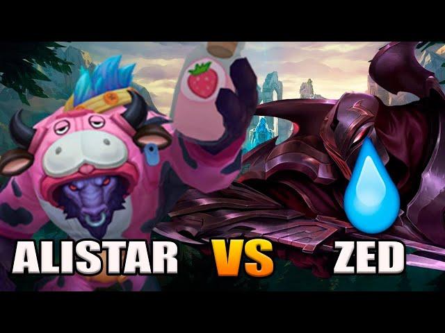 ALISTAR RANK 1 MID vs ZED! 1 vs 9 VACO!