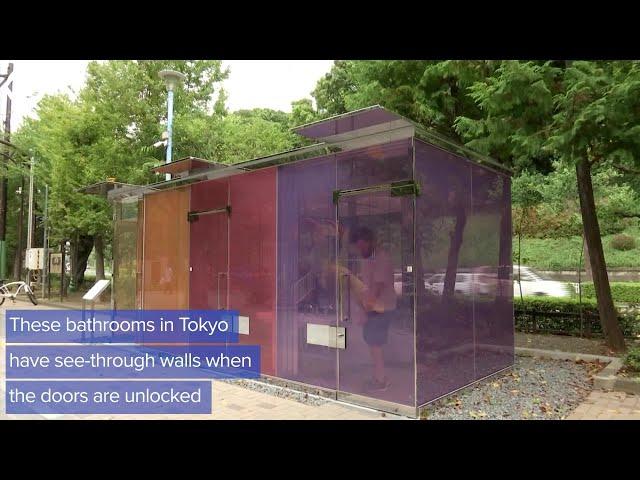 WEB EXTRA: See-Through Toilets in Japan