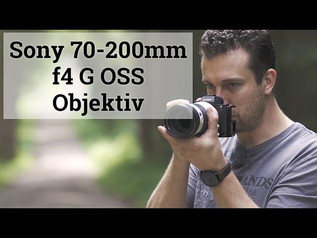 Sony 70-200mm f4 G OSS FE Teleobjektiv für Sony