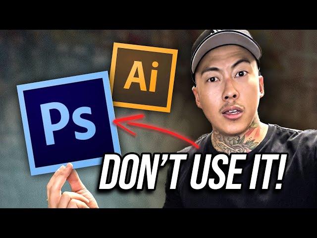 Don't Use Adobe Phototshop or Illustrator (Designers Are Going To Hate This)