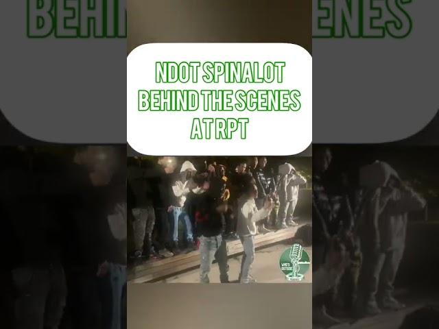 @ndotspinalot47 Behind the scenes