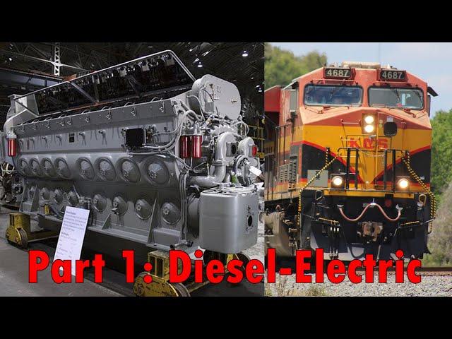 How EVERY TYPE Of Diesel Locomotive Works! (Part 1)