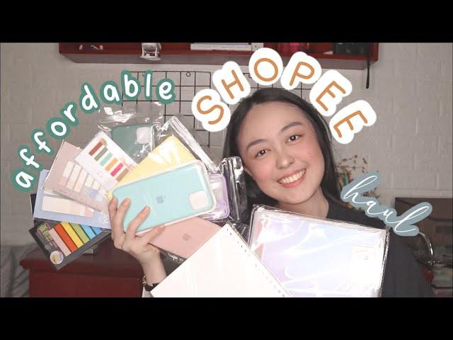 shopee haul: affordable vlogging equipment, phone cases & more (philippines)