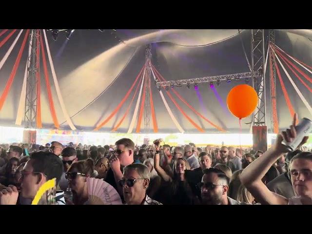 DJ Slipmatt Clockstock Chelmsford  2024 with Chalky White Olds Cool Tent