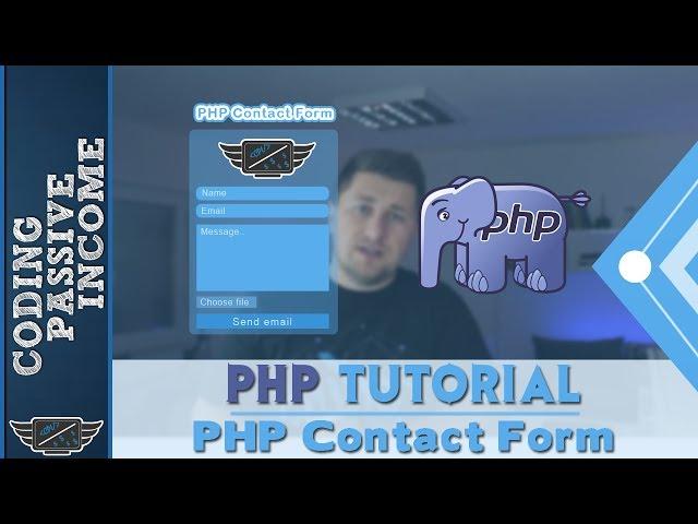 PHP Tutorial: Create Contact Form & Send an Email With Attachment Using PHPMailer