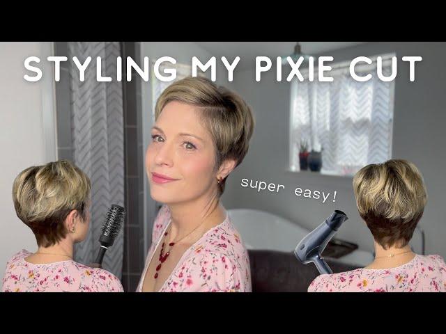 Everyday Pixie Cut Style - Quick & Easy!