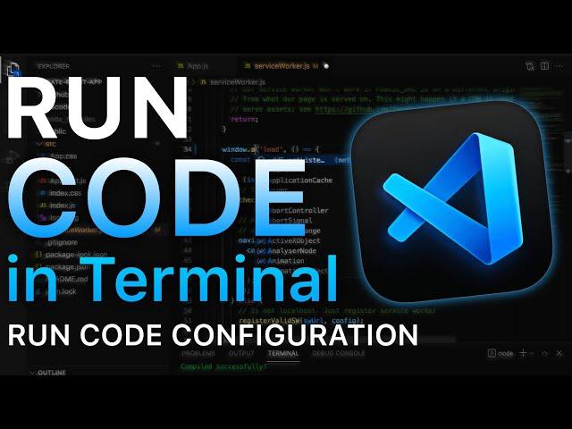 Run code in terminal in vs code | run code configuration in vs code  | code runner extension vs code