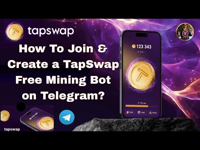 How To Join & Create a TapSwap Account Free Mining Bot on Telegram | How To Complete TapSwap Tasks