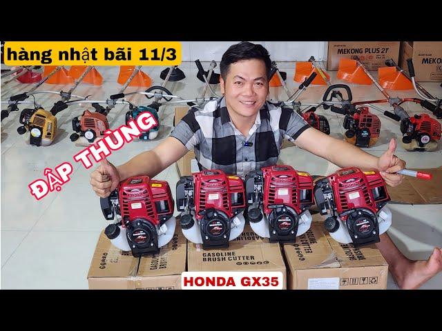 Máy Cắt Cỏ "HÀNG NHẬT BÃI" HONDA GX35 Đập thùng GIÁ SIÊU RẺ ️ 0944757757 (Lô B) ngày 11/3