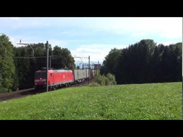 DB BR 185 mit Mega Makro (7 Sek) in Mühlau!