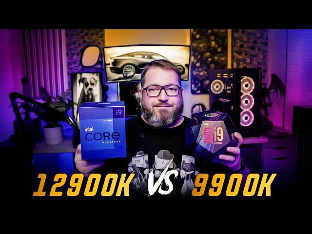 Intel i9 9900K vs 12900K benchmarks and gaming performance