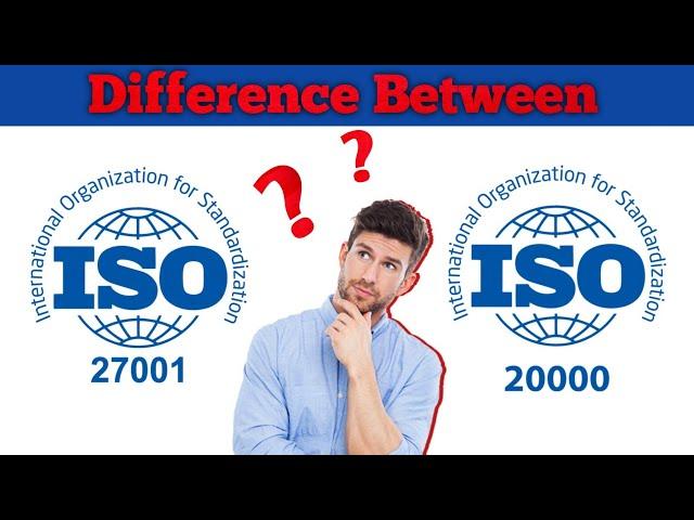 Difference between ISO 20000 and 27001 || Tax lama