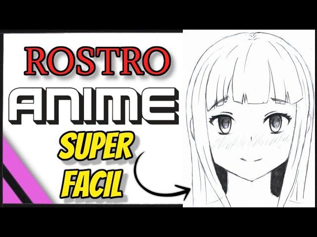 COMO DIBUJAR UNA CARA ANIME /DIBUJO MANGA PASO A PASO (MUJER) como hacer dibujos de anime