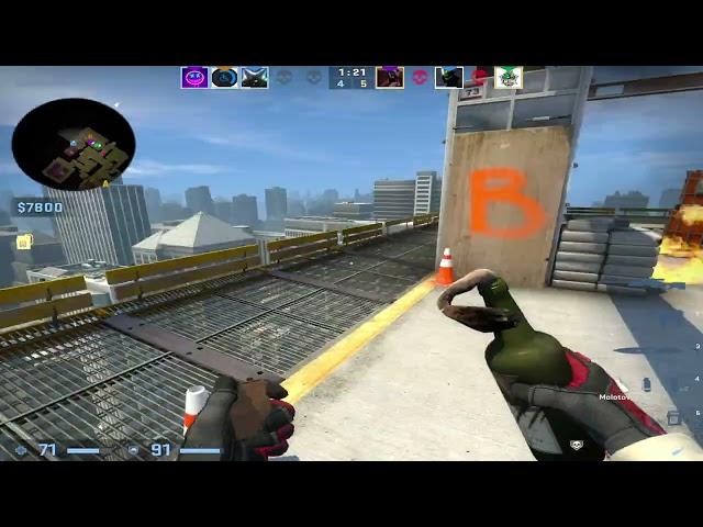 CSGO POV G2 m0NESY 39 Kills w/ NiKo @ FACEIT RANKED (VERTIGO)