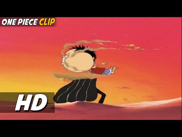 Luffy Eats Crocodile !!! | Gomu Gomu no Baku Baku! | One Piece HD